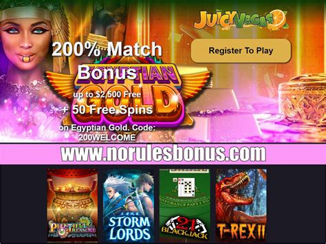 Juicy Vegas Casino No Deposit Bonuses .